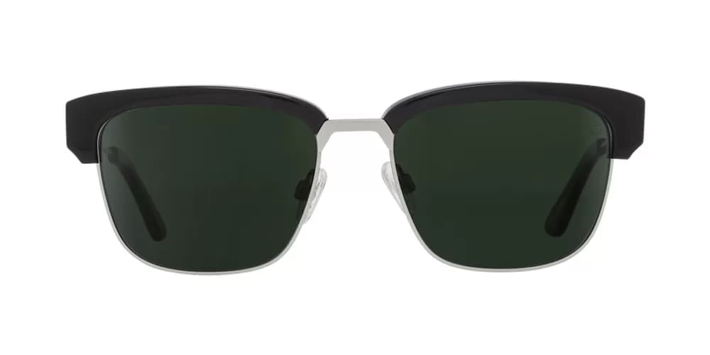 عینک آفتابی اسپای SPY Bellows Black Silver Happy Gray Green Polar