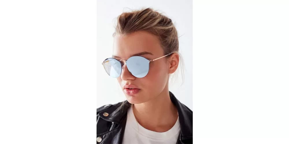 عینک آفتابی RayBan 3574N Blaze Round Bronze Copper Violet Mirror
