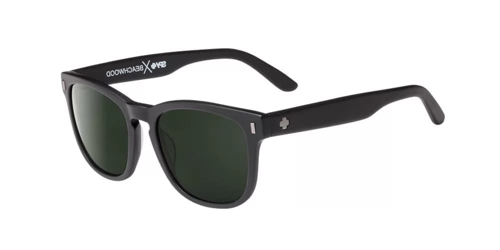 عینک آفتابی اسپای Spy Beachwood Matte Black Happy Gray Green