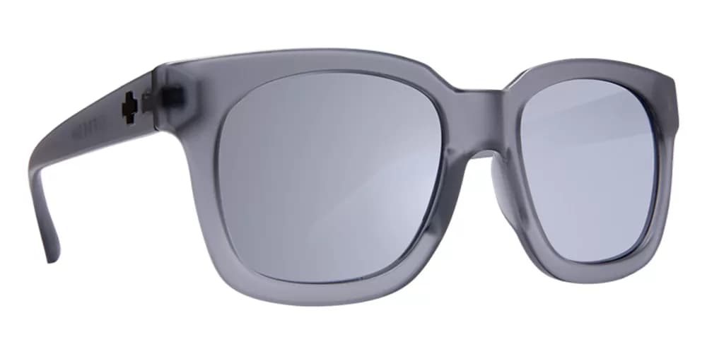 عینک آفتابی اسپای مدل SPY Shandy Matte Trans Gray - Gray with Silver Mirror