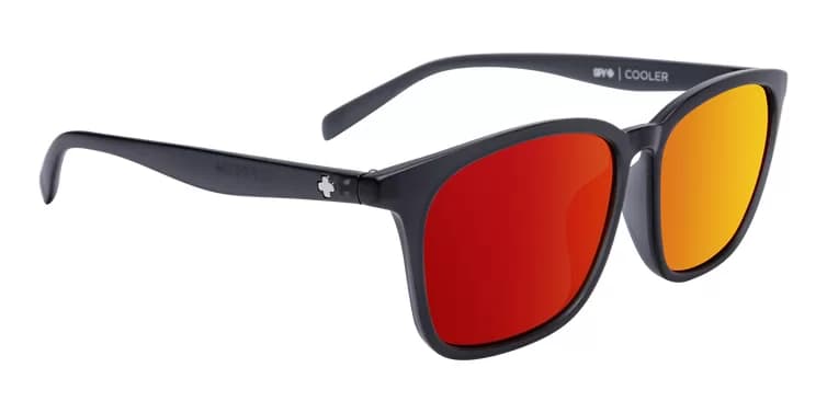 عینک آفتابی اسپای Cooler Matte Trans Gray - Gray with Coral Mirror