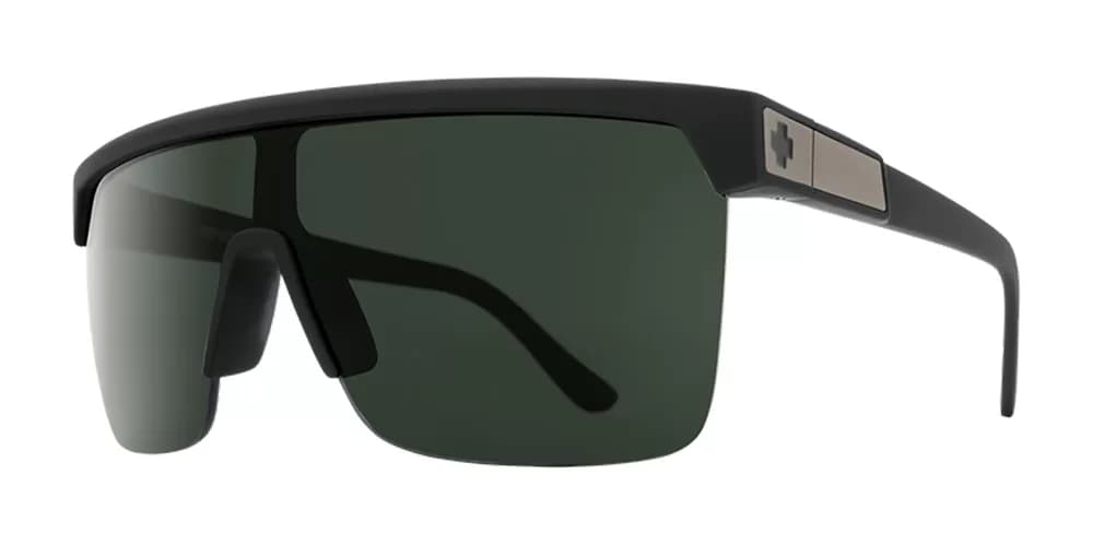 عینک آفتابی اسپای Flynn Soft Matte Black - HD Plus Gray Green