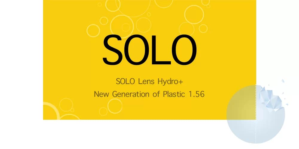 عدسی طبی سولو Solo lens Blue Safe+ 1.6