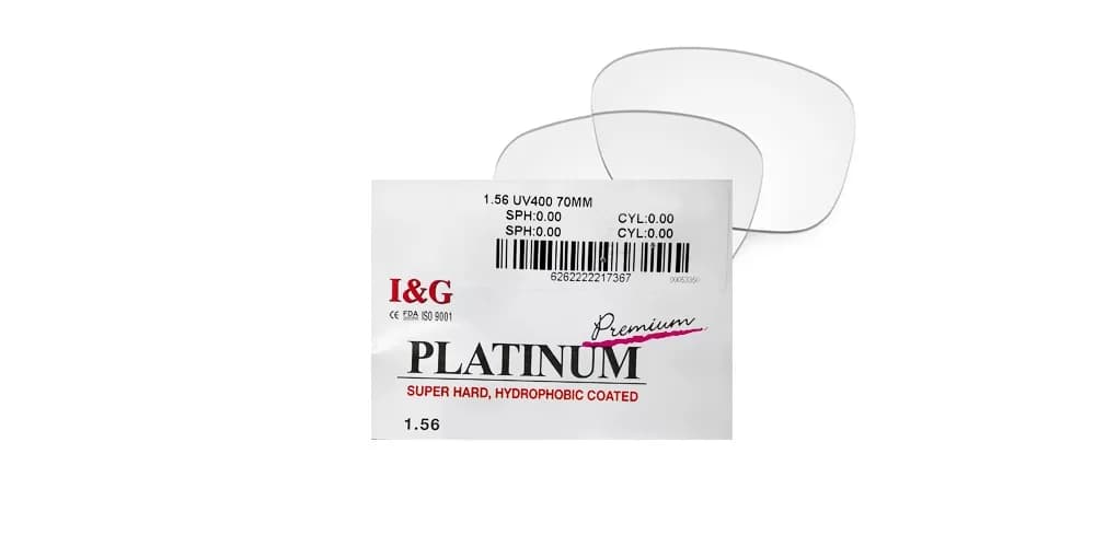 عدسی فتوکرومیک طبی آی اند جی I&G Platinum 1.67 Photo