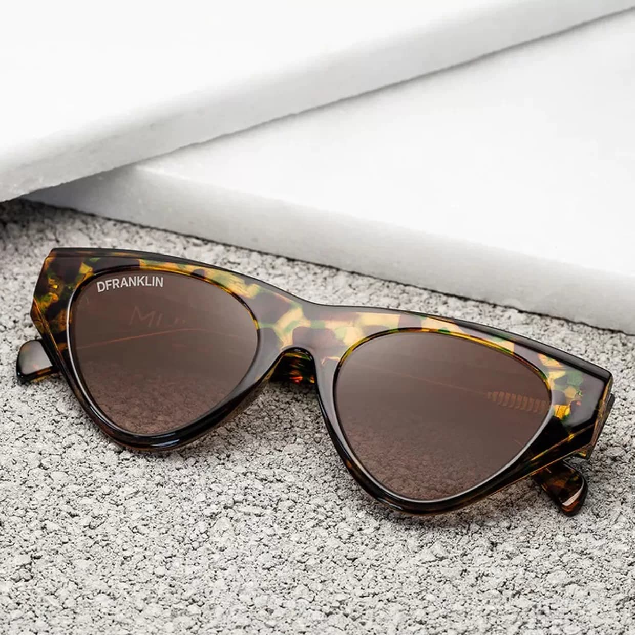 عینک آفتابی دی فرانکلین مدل D.franklin Muller Tort Camo / Grad Brown