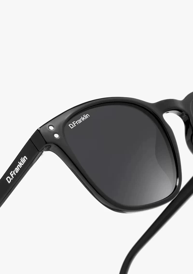 عینک آفتابی دی فرانکلین مدل D.franklin ULTRA LIGHT SQ HIGH / BLACK - BLACK