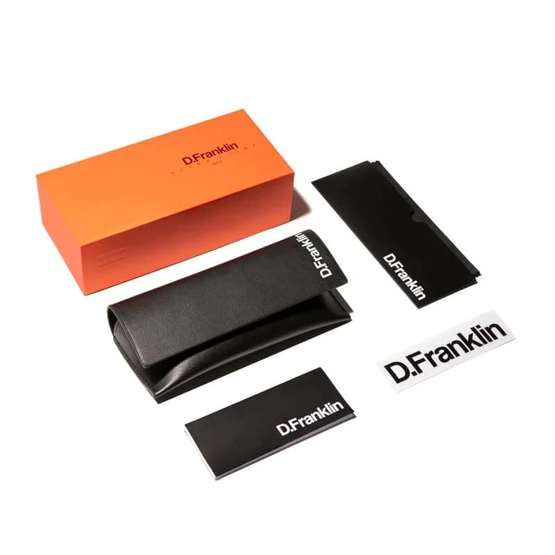 عینک آفتابی دی فرانکلین مدل D.franklin ULTRA LIGHT SQ MED / BLACK - GRAD BLACK