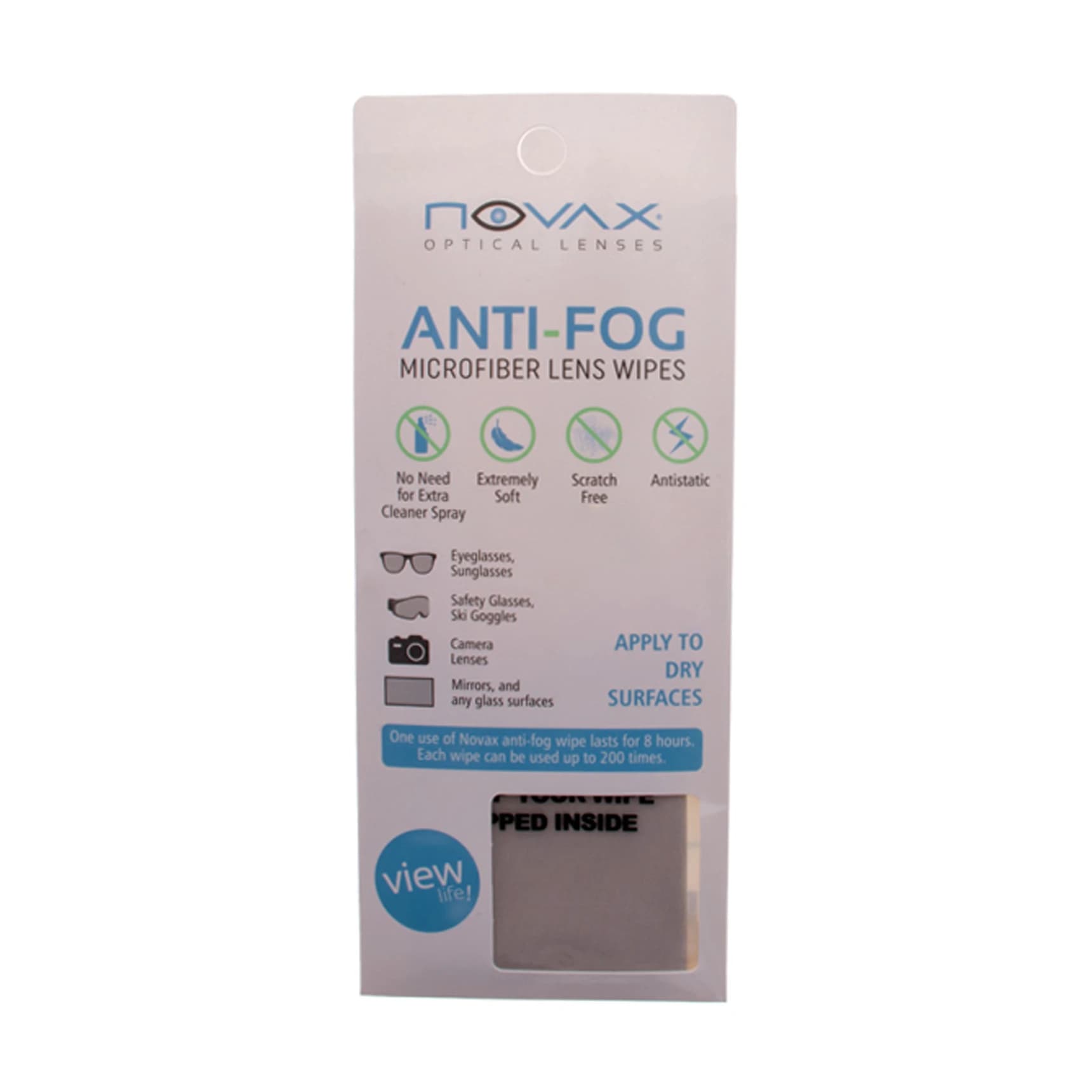 دستمال میکروفایبر ضد بخار نوواکس Novax