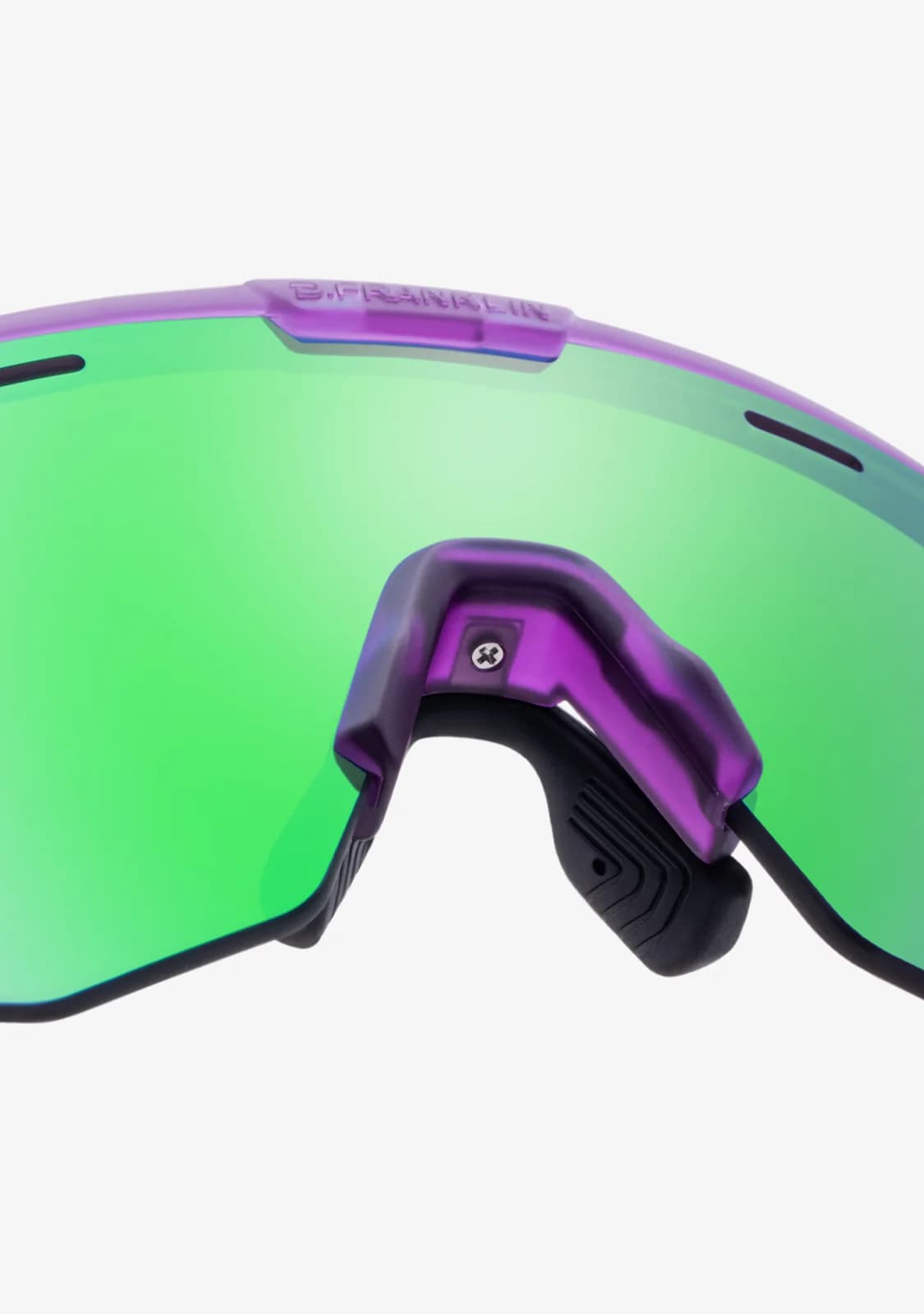 عینک آفتابی دی فرانکلین مدل D.franklin Thunder Fifty Matte Purple / Green Revo