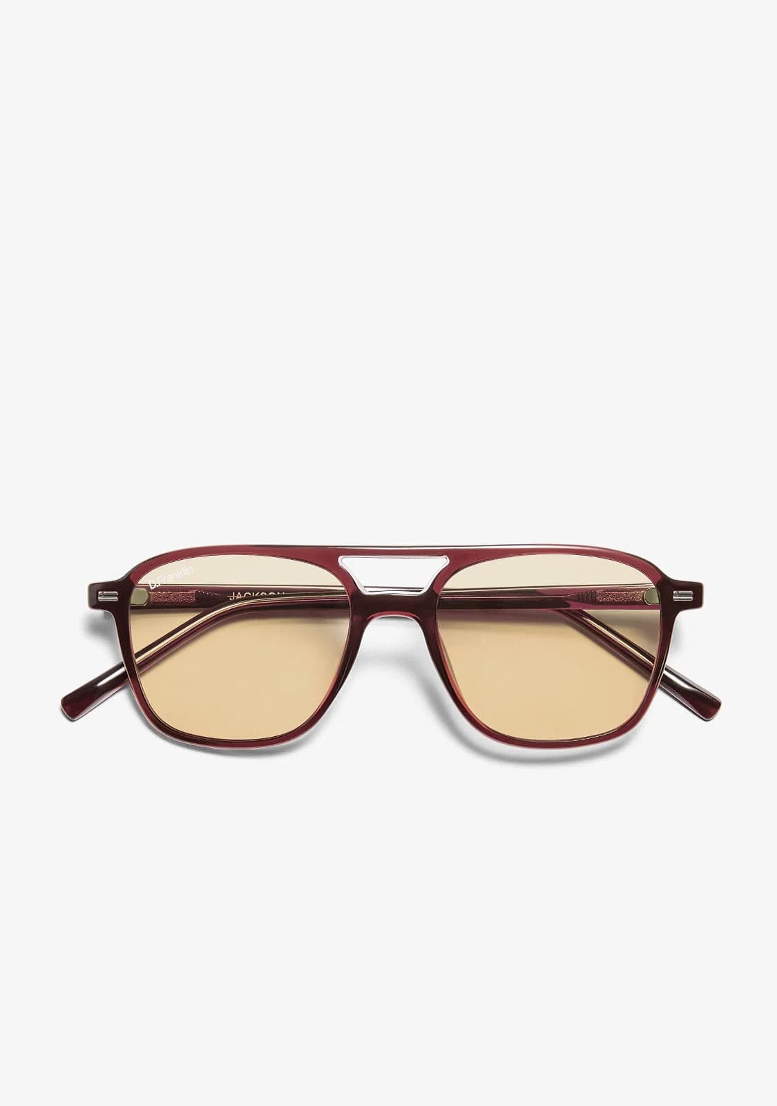 عینک آفتابی دی فرانکلین مدل D.franklin Jackson Square Brown / Amber