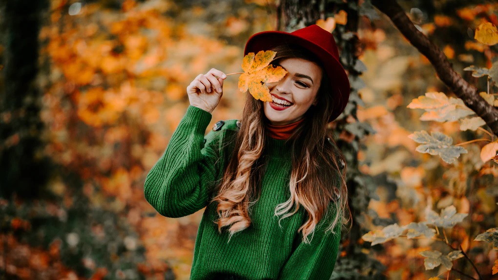 لنز در پاییز