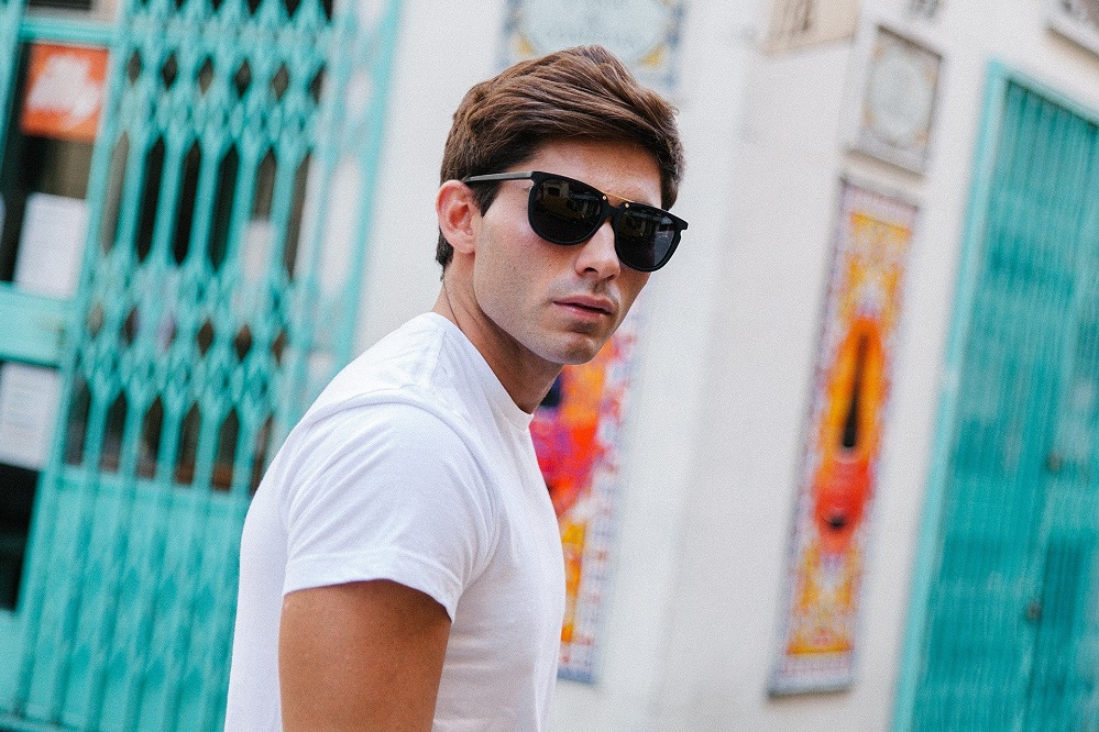 عینک دودی مردانه