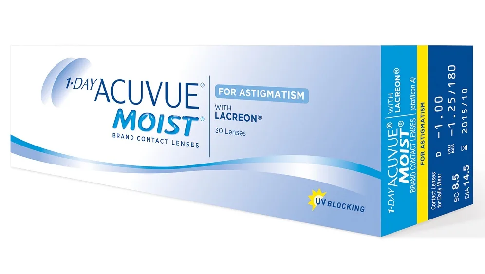لنز طبی روزانه اکیو وی Moist