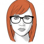 رنگ فریم عینک طبی بر اساس رنگ مو