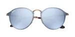 عینک آفتابی RayBan 3574N Blaze Round Bronze Copper Violet Mirror