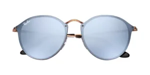 عینک آفتابی RayBan 3574N Blaze Round Bronze Copper Violet Mirror