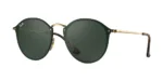 عینک آفتابی RayBan 3574N Blaze Round Gold Green Classic - Image 2