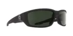 عینک آفتابی اسپای مدل SPY Dirty Mo Soft Matte Black Happy Gray Green - Image 3