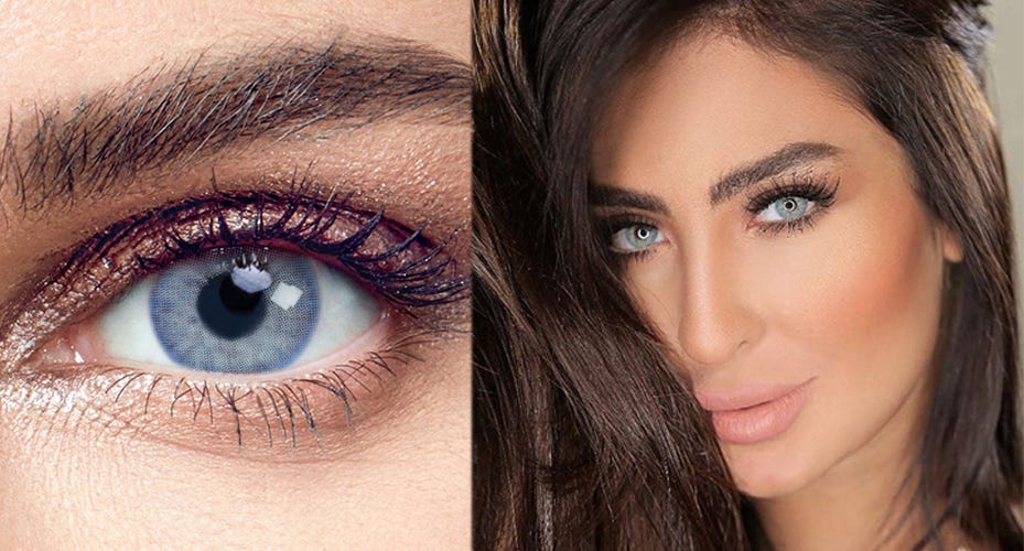 لنز مناسب برای پوست روشن