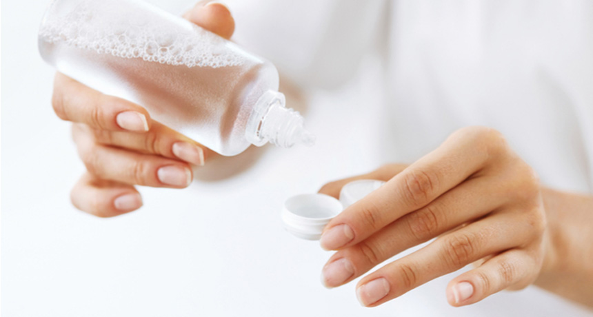 تمیز کردن لنز