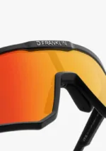 عینک آفتابی دی فرانکلین مدل D.Franklin Hurricane Full Black / Red - Image 4