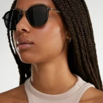 عینک آفتابی دی فرانکلین مدل D.Franklin ROLLER SQ / BLACK - GRAD BLACK