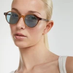 عینک آفتابی دی فرانکلین مدل D.Franklin ULTRA LIGHT S ROUND / TRANS BROWN - TRANS BLUE