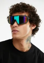 عینک آفتابی دی فرانکلین مدل D.Franklin Hurricane Full Black / Green