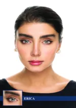 لنز رنگی روزانه کریستال Crystal Colors - Image 3