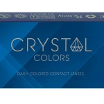 لنز رنگی روزانه کریستال Crystal Colors