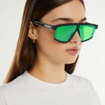 عینک آفتابی دی فرانکلین مدل D.franklin Alpha Matt Black / Green