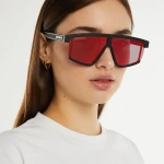 عینک آفتابی دی فرانکلین مدل D.franklin Alpha Matt Black / Red