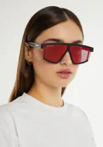 عینک آفتابی دی فرانکلین مدل D.franklin Alpha Matt Black / Red