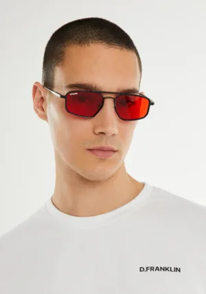 عینک آفتابی دی فرانکلین مدل D.franklin Muni LA Black / Red