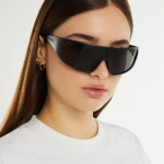 عینک آفتابی دی فرانکلین مدل D.franklin Nell Matt Black / Smoke