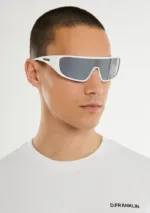 عینک آفتابی دی فرانکلین مدل D.franklin Nell Matt White / Silver Revo - Image 7