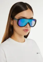 عینک آفتابی دی فرانکلین مدل D.franklin Ajax Matt Black / Blue Revo - Image 7