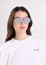عینک آفتابی دی فرانکلین مدل D.franklin Aviator Legacy Silver / Silver - Image 6