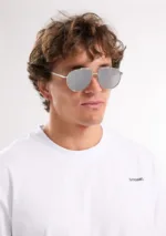 عینک آفتابی دی فرانکلین مدل D.franklin Aviator Legacy Silver / Silver