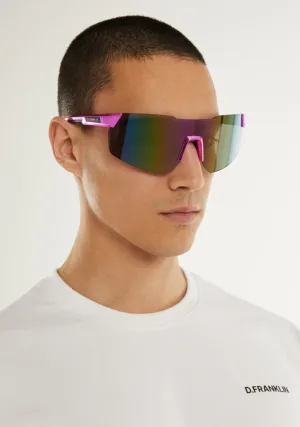 عینک آفتابی دی فرانکلین مدل D.franklin Tsunami Fuchsia Chrome / Purple Revo