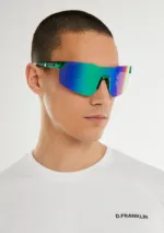 عینک آفتابی دی فرانکلین مدل D.franklin Tsunami Green Chrome / Green Revo