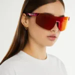 عینک آفتابی دی فرانکلین مدل D.franklin Tsunami Red Chrome / Red Revo