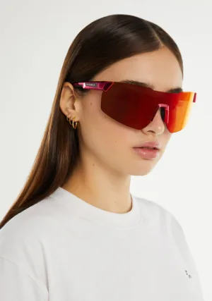 عینک آفتابی دی فرانکلین مدل D.franklin Tsunami Red Chrome / Red Revo