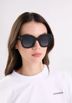 عینک آفتابی دی فرانکلین مدل D.franklin Holly Black / Gradient Black