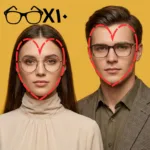 پکیج تست عینک طبی برای صورت قلبی (۱۰ عددی)