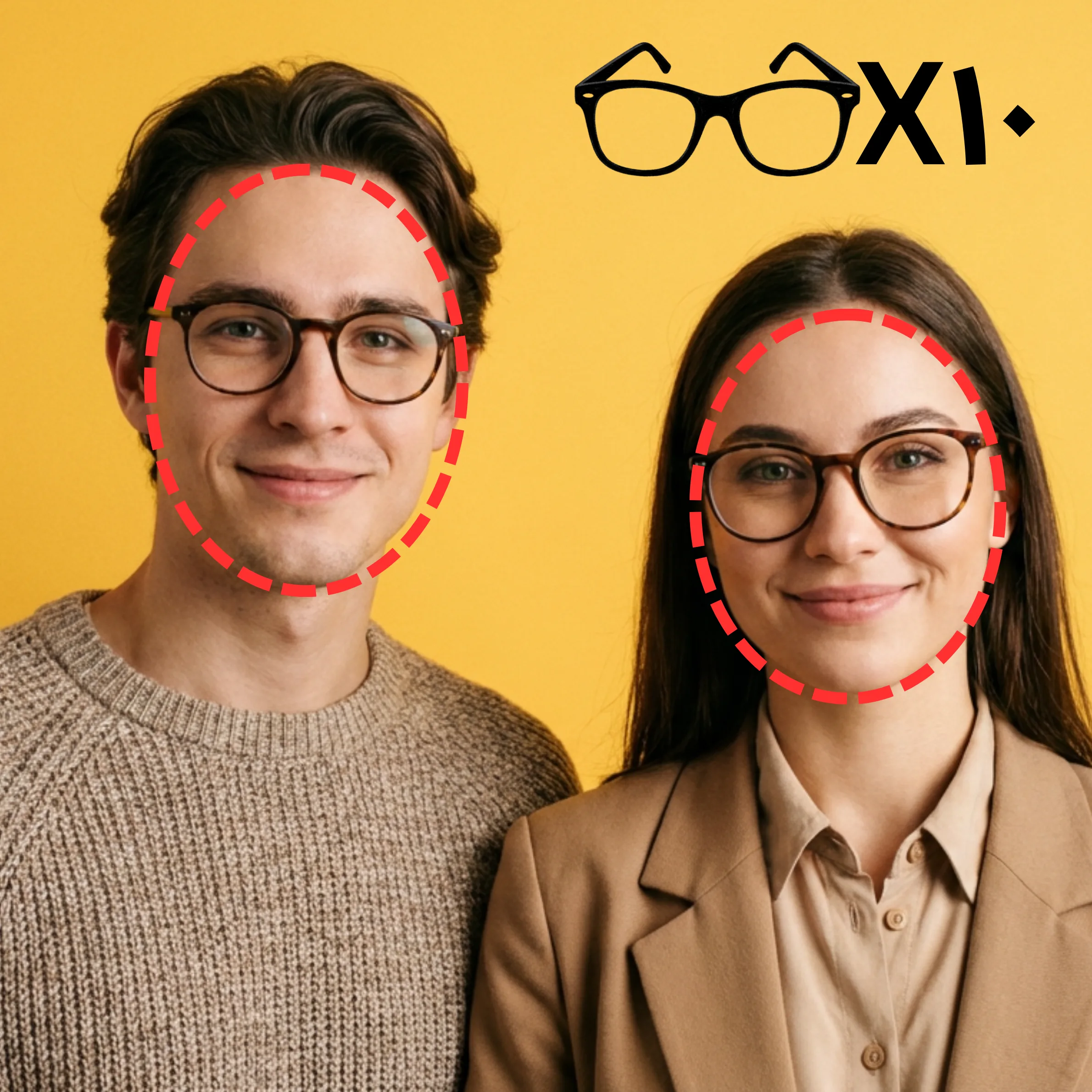 15 پکیج تست عینک طبی برای صورت بیضی (۱۰ عددی) - Image 1