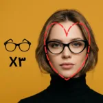 پکیج تست عینک طبی برای صورت قلبی (۳ عددی)
