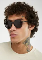 عینک آفتابی دی فرانکلین مدل D.franklin America Round Black / Black