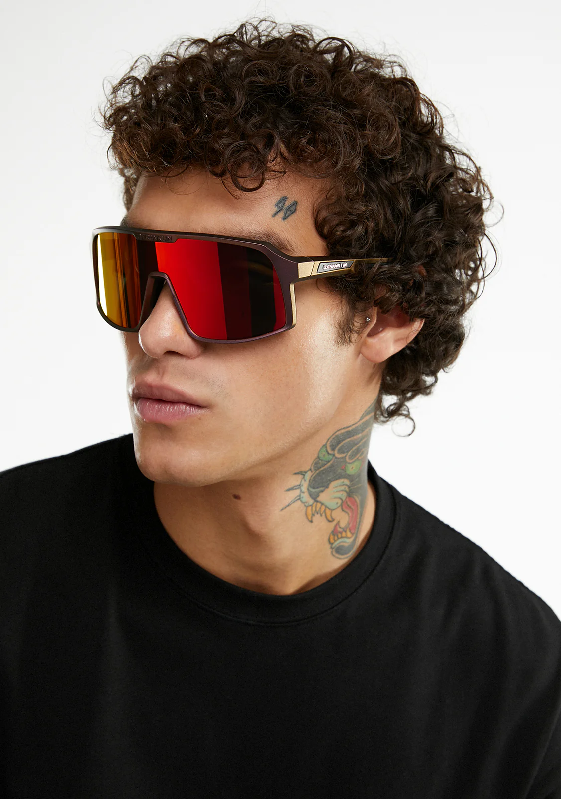 DFKSUN0565-0216-70 عینک آفتابی دی فرانکلین مدل D.franklin Wind Full Limited Edition - Iridiscent Burgundy / Red - Image 1