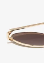 عینک آفتابی دی فرانکلین مدل D.franklin Round Legacy Gold / Dark Brown - Image 7